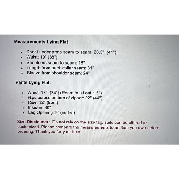 Jos A Bank Signature 41R 34x30 Gray with Ice Blue Dashed Stripe Suit Set - Picture 3 of 16